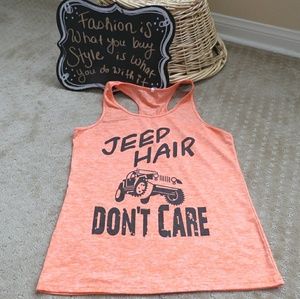 ⚡2+ for $10 Each⚡Jeep Hair Don't Care Tank Top